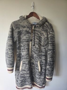 Sock Monkey Ark Imports Wool Fleeced Lined Hoodie
